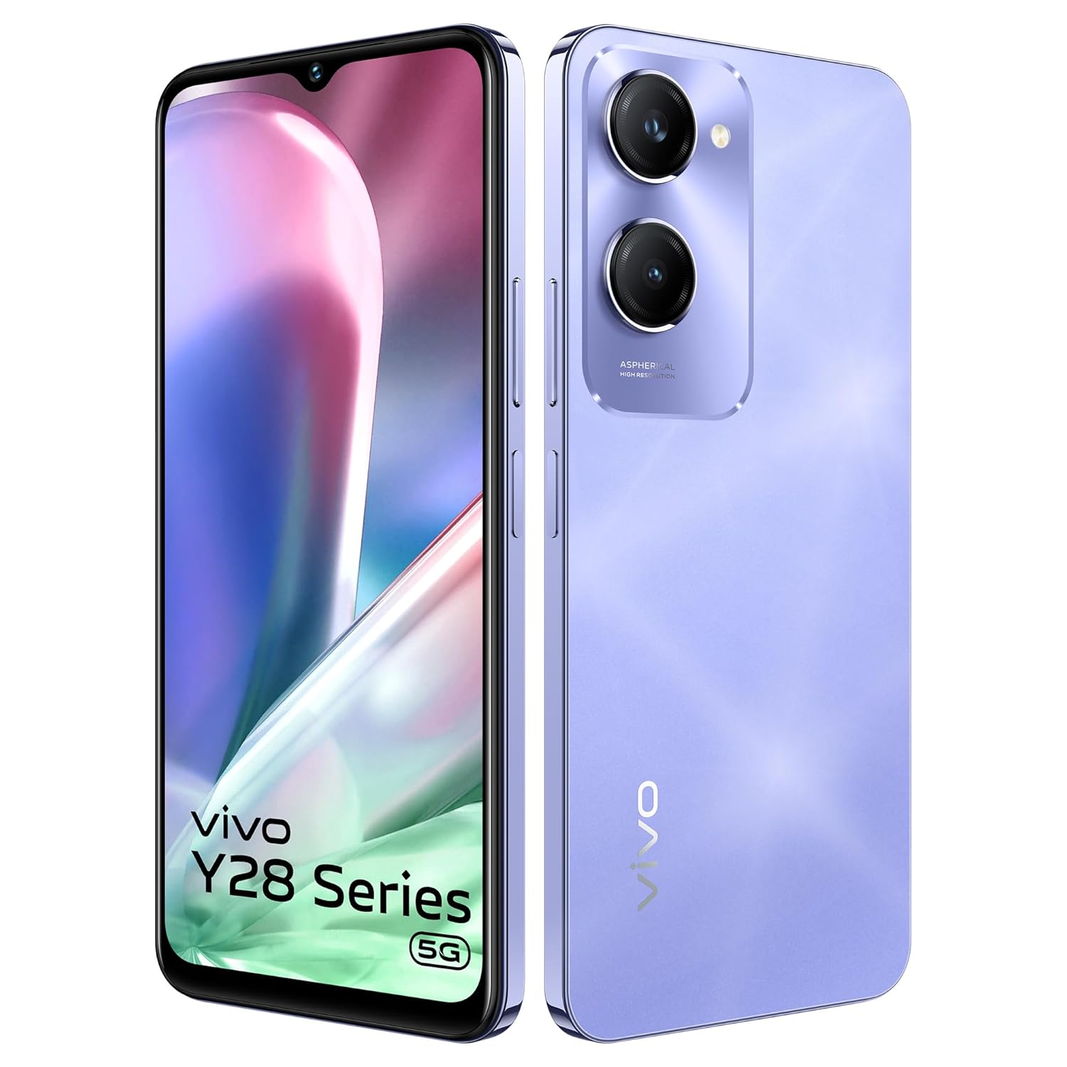 SmartQuick | vivo Y28s 5G (Twinkling Purple, 6GB RAM, 128GB Storage)