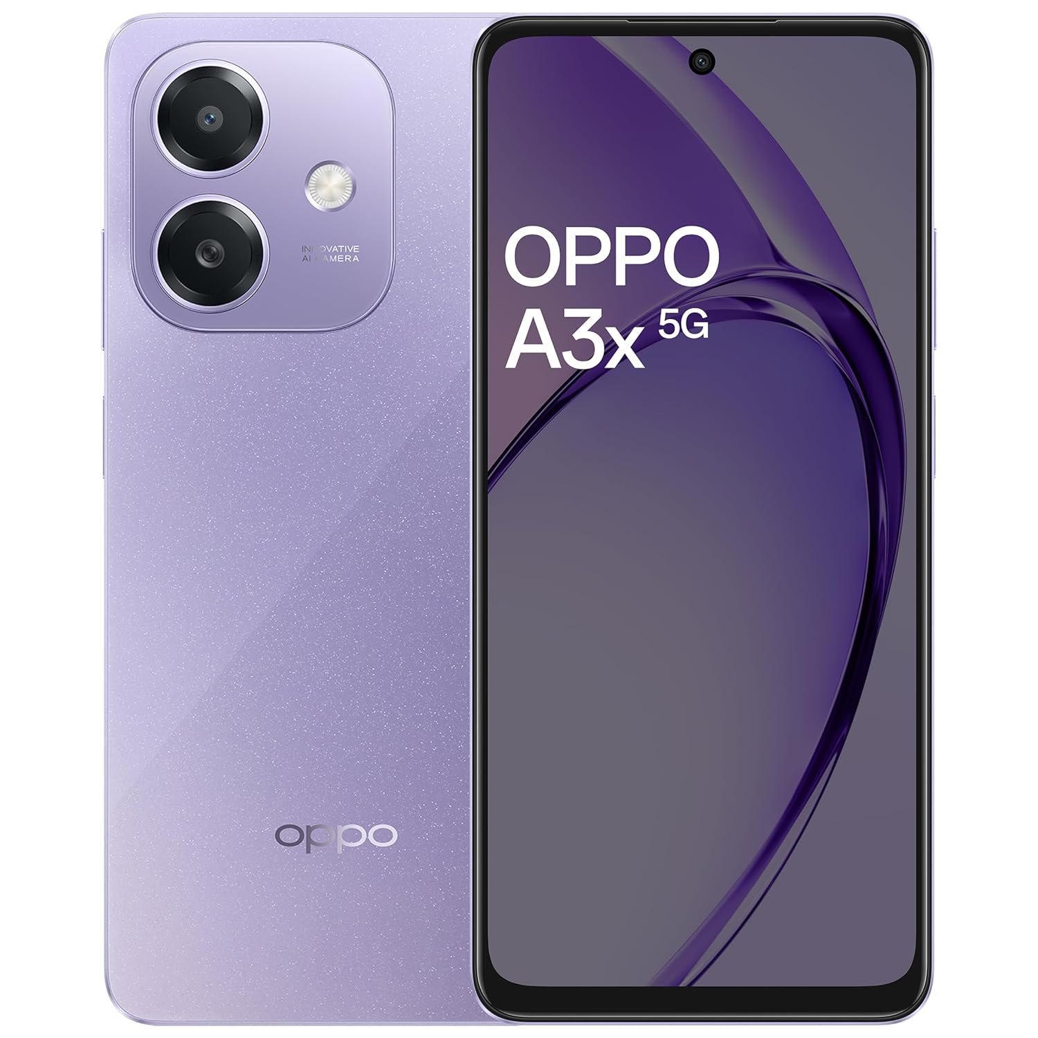 SmartQuick | OPPO A3X 5G (Starry Purple, 4GB RAM, 64GB Storage
