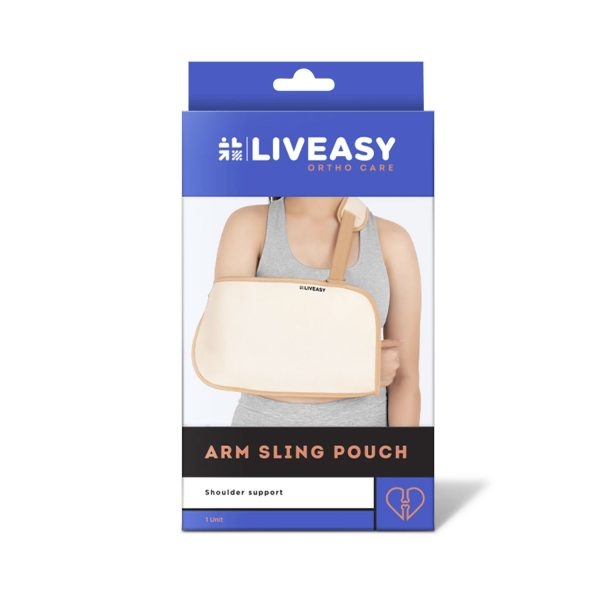 Liveasy Ortho Care Arm Sling Pouch Shoulder Support (XL)