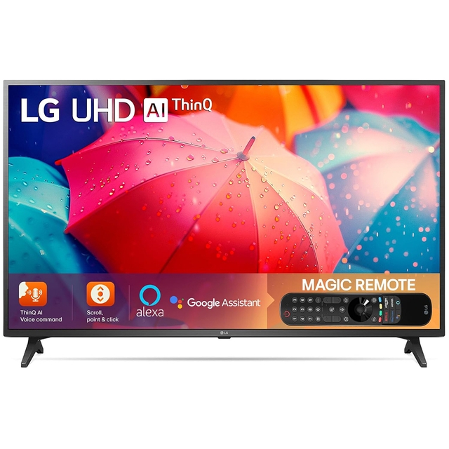 LG 108 cm (43 inches) 4K Ultra HD Smart LED TV 43UQ7550PSF (Ceramic Black)