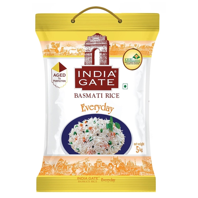 India Gate Basmati Rice Everyday 5 kg