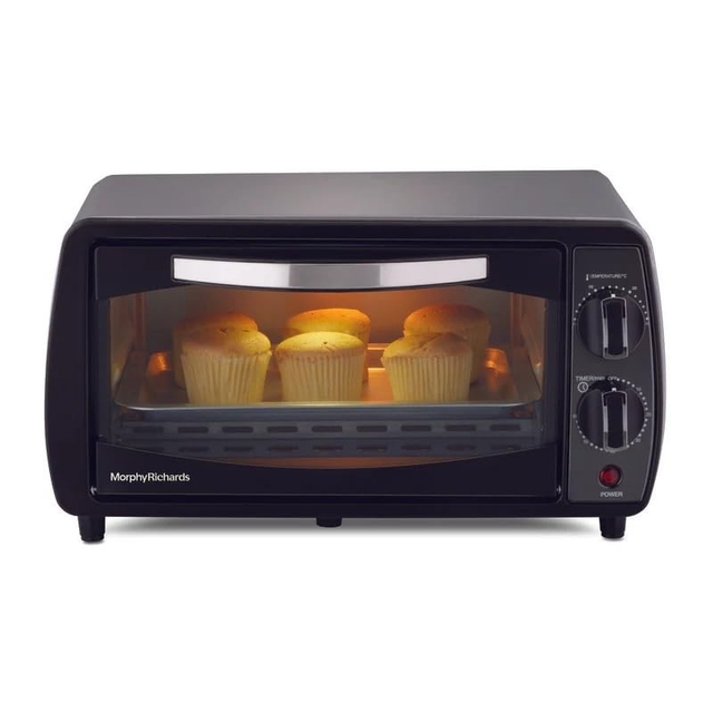 Morphy Richards 10BL Otg Oven For Kitchen, Cooking Range With Oven And Grill For Baking, Tandoor, Manual, 800 Watts, 10L