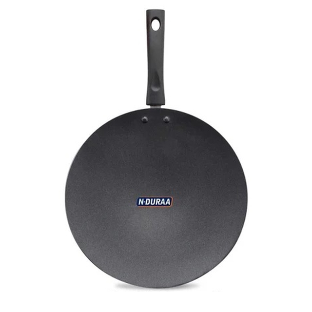 N-Duraa Non-Stick Concave Tawa 250mm Induction Base