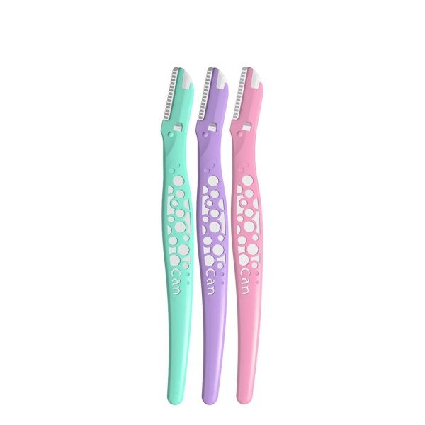 Kai Japan Can Eyebrow Razor For Women (3Pcs)