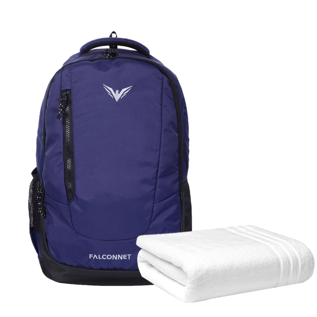 Extra Large Bath Towels 100% Cotton with Casual Waterproof Laptop Backpack/Office Bag /Travel Backpack