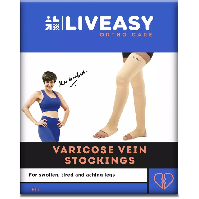 Liveasy Ortho Care Varicose Vein Stockings Medium