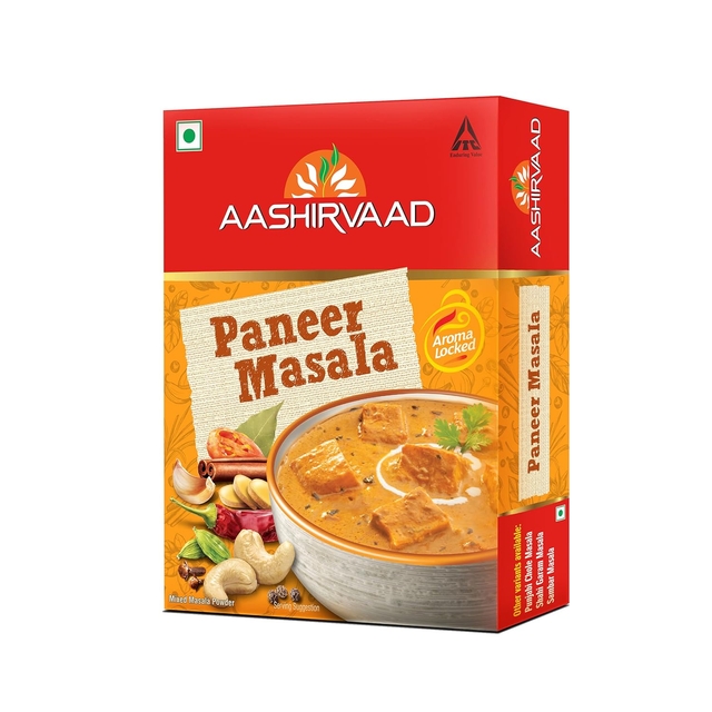 Aashirvaad Paneer Masala, 100g, Blended Spice for Authentic Taste and Colour
