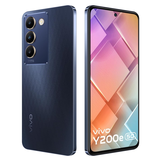 Vivo Y200e 5G (Black Diamond, 6GB RAM, 128GB Storage)