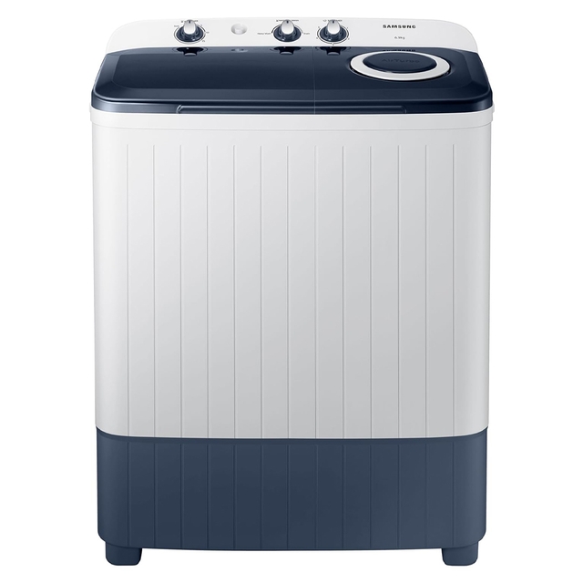Samsung 6.5 kg, 5 star, Semi-Automatic Washing Machine (WT65R2200LL/TL, Air Turbo Drying, LIGHT GRAY)