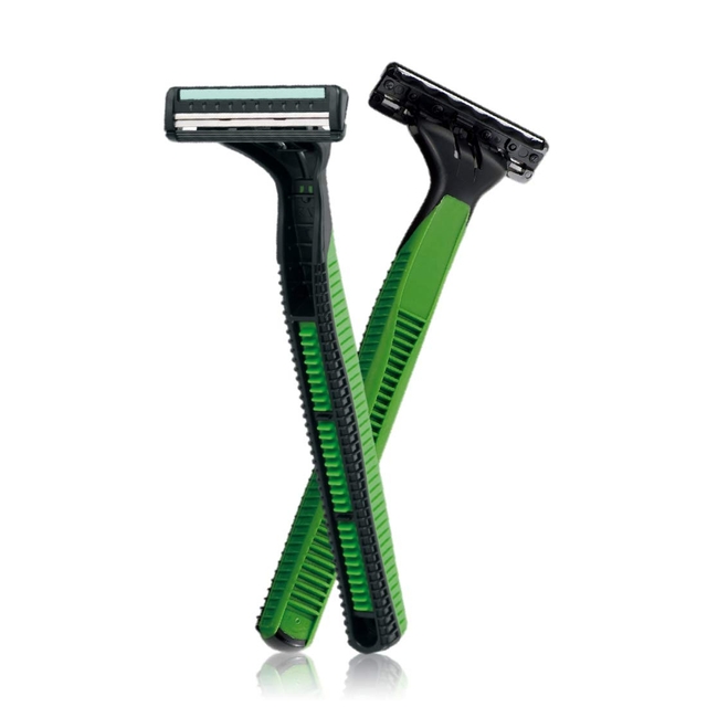 Kai Japan Razor for Men K-2, Green, 20 g (Pack of 10)