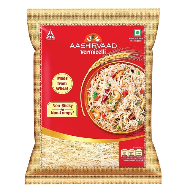 Aashirvaad Vermicelli 850g, cream color