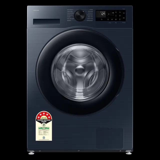 SAMSUNG 9 kg 5 Star Wi-Fi Inverter Fully Automatic Front Load Washing Machine (WW90DG5U24ASTL, Energy Mode, Navy)