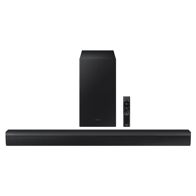 Samsung HW-B450/XL 2.1 Channel Dolby Digital Soundbar, Bluetooth (Powerful Bass, Black)