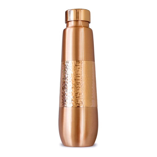 Signoraware Ripple Copper Bottle Hammered 900ml