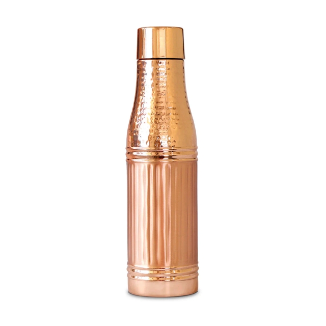 Signoraware Cascade Copper Bottle (Hammered) 1000 ml