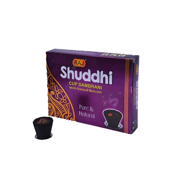 Shuddhi Cup  Sambrani - Pack of  1 with Natural Benzoin