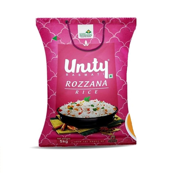 India Gate Unity Basmati Rice Rozzana, 5000 g