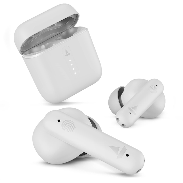 boAt Airdopes 141 Bluetooth Truly Wireless in Ear Ear Buds w/ 42H Playtime,Low Latency Mode for Gaming, ENx Tech, IWP, IPX4 Water Resistance, Smooth Touch Controls(Pure White)