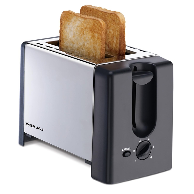 Bajaj ATX3 Auto POP Up Sandwitch Toaster Black 750W 2 Slices