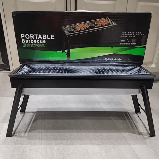 Outdoor Gas Cooktops Portable Home Barbecue Grill Folding Charcoal Grill Outdoor Travel Foldable Charcoal Grill