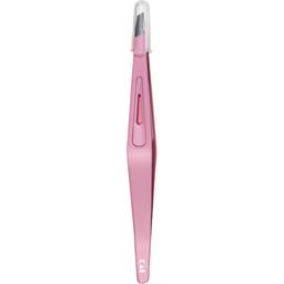 KAI 1 piece of tweezers (pink) that can be grasped without slipping