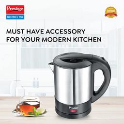 Prestige Electric Kettle PKSS (1350 watts) 1.0Ltr - Stainless Steel