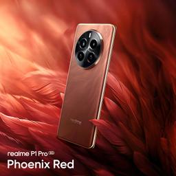 realme P1 Pro 5G (Phoenix Red, 8GB RAM, 128GB Storage) | Up to 16 GB Dynamic RAM | Snapdragon 6 Gen 1 Processor | 6.7" Curved AMOLED Display | 50MP + 8MP | 16MP Front Camera | IP65 Water Resistance