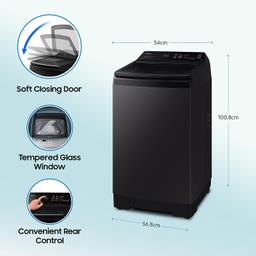 Samsung 9 Kg, 5 Star, Eco Bubble Technology With Super Speed, Wi-Fi, Digital Inverter Motor, Dual Storm, Fully-Automatic Top Load Washing Machine
