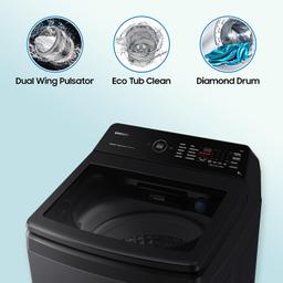 Samsung 9 Kg, 5 Star, Eco Bubble Technology With Super Speed, Wi-Fi, Digital Inverter Motor, Dual Storm, Fully-Automatic Top Load Washing Machine
