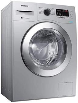 Samsung 6.5 Kg Inverter 5 star Fully-Automatic Front Loading Washing Machine (WW66R22EK0S/TL, Silver Hygiene Steam)