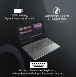 Lenovo V15 Intel Celeron N4500 15.6" (39.62 cm) FHD (1920x1080) Antiglare 250 Nits Thin and Light Laptop
