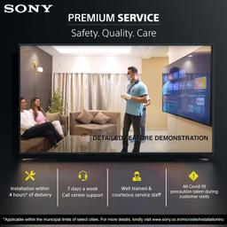 Sony Bravia 139 cm (55 inches) XR Series 4K Ultra HD Smart OLED Google TV XR-55A80L (Black)