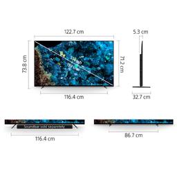 Sony Bravia 139 cm (55 inches) XR Series 4K Ultra HD Smart OLED Google TV XR-55A80L (Black)