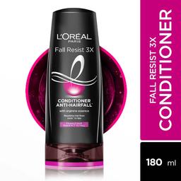L'Oreal Paris Anti-Hair Fall Conditioner, Reinforcing & Nourishing for Hair Growth, For Thinning & Hair Loss, With Arginine Essence and Salicylic Acid, Fall Resist 3X, 192.5 ML