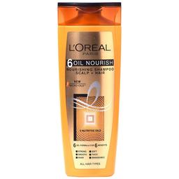 L'Oreal Paris Shampoo - 6 Oil Nourish, 75ml Bottle