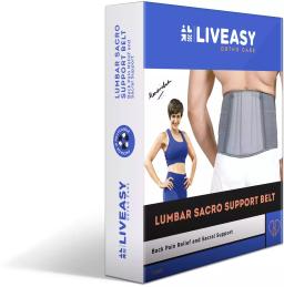 Liveasy Ortho Care Lumbar Sacro Support Belt - Small