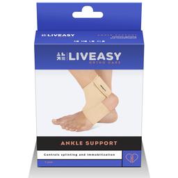 Liveasy Ortho Care Ankle Support - Prevents Swelling - Boosts Performance - Size Xl