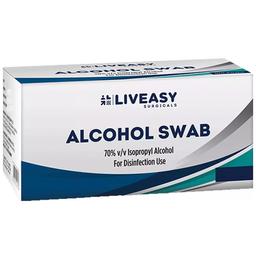 Liveasy Surgicals Alcohol Swabs Pack Of 100