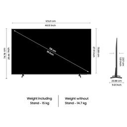 Samsung 138 cm (55 inches) D Series Brighter Crystal 4K Dynamic Ultra HD Smart LED TV UA55DUE80AKLXL (Titan Gray)