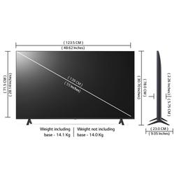 LG 139 cm (55 inches) 4K Ultra HD Smart LED TV 55UR7500PSC (Dark Iron Gray)