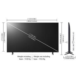 LG 139 cm (55 inches) 4K Ultra HD Smart NanoCell TV 55NANO73SQA (Ashed Blue)