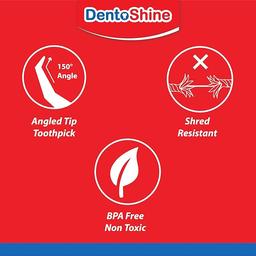DentoShine Deep Clean Floss Picks - 50 ct CAN