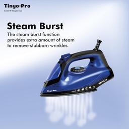 Havells Tinyo Pro 1250 Watt Steam Iron Press with Powerfull Steam Spray |