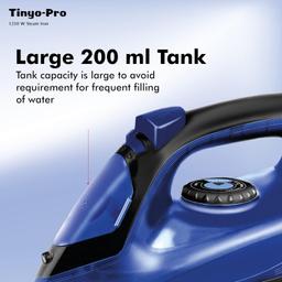 Havells Tinyo Pro 1250 Watt Steam Iron Press with Powerfull Steam Spray |