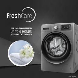 Whirlpool 8 Kg Ozone Technology Inverter Fully Automatic Front Load Washing Machine with In-Built Heater (XO8014BYM52E, Midnight Grey, 100+ Tough Stains, 1400 RPM, 2024 Model)