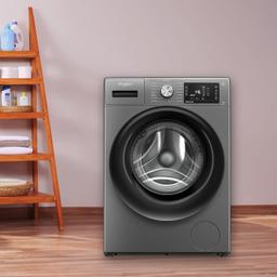 Whirlpool 8 Kg Ozone Technology Inverter Fully Automatic Front Load Washing Machine with In-Built Heater (XO8014BYM52E, Midnight Grey, 100+ Tough Stains, 1400 RPM, 2024 Model)