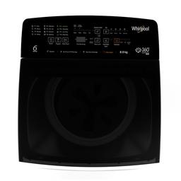 Whirlpool 8 KG 5 Star Fully Automatic Top Load Washing Machine | In-Built Heater | Soft Closing Lid | Hard Water Wash (360° BloomWash Pro, Graphite)