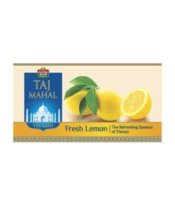 Taj Mahal Fresh Lemon Tea Bags 25 pcs