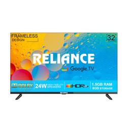 Reliance 80 cm (32 inch) OLED Full HD Smart Google TV with Frameless Design & Voice Remote