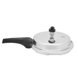 N-DURAA Pressure Cooker, 5 Ltr, & N-DURAA Non-Stick Round Base Kadhai with Lid, 28 cm,